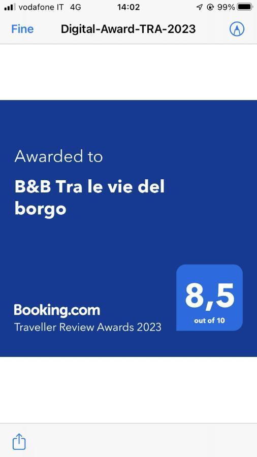 ויאסטה B&B Tra Le Vie Del Borgo מראה חיצוני תמונה